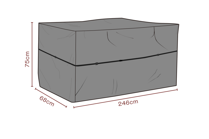 Furniture cover outdoor Kitchen Black