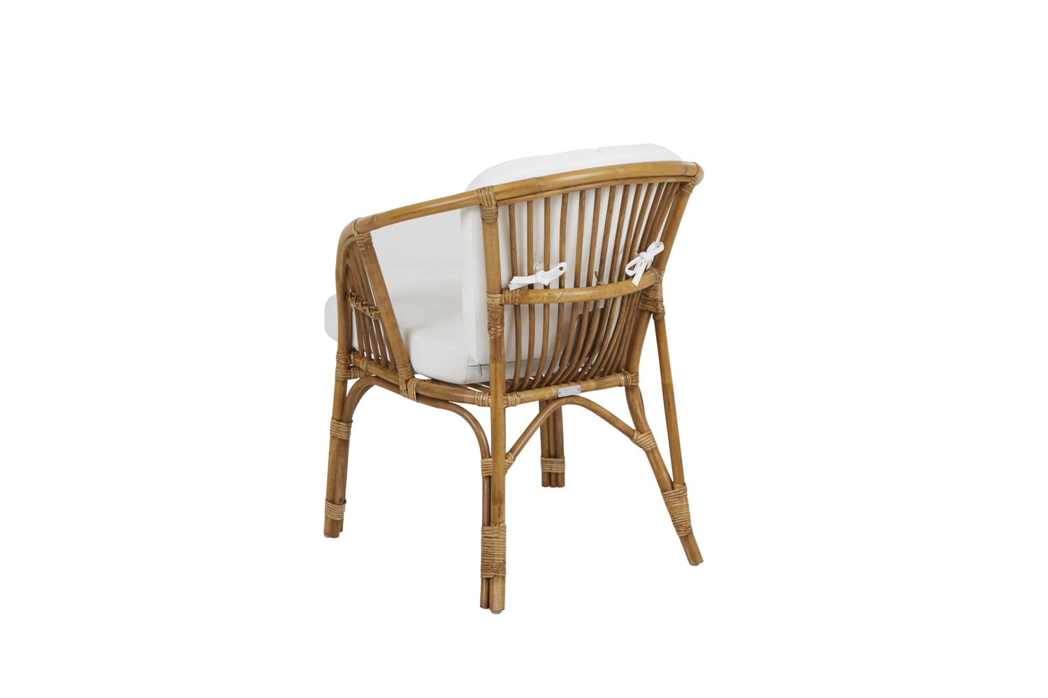 Astrakan armchair Natural colored/white