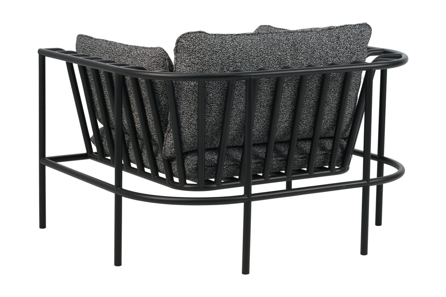 Collier armchair Black/Teddy Ant