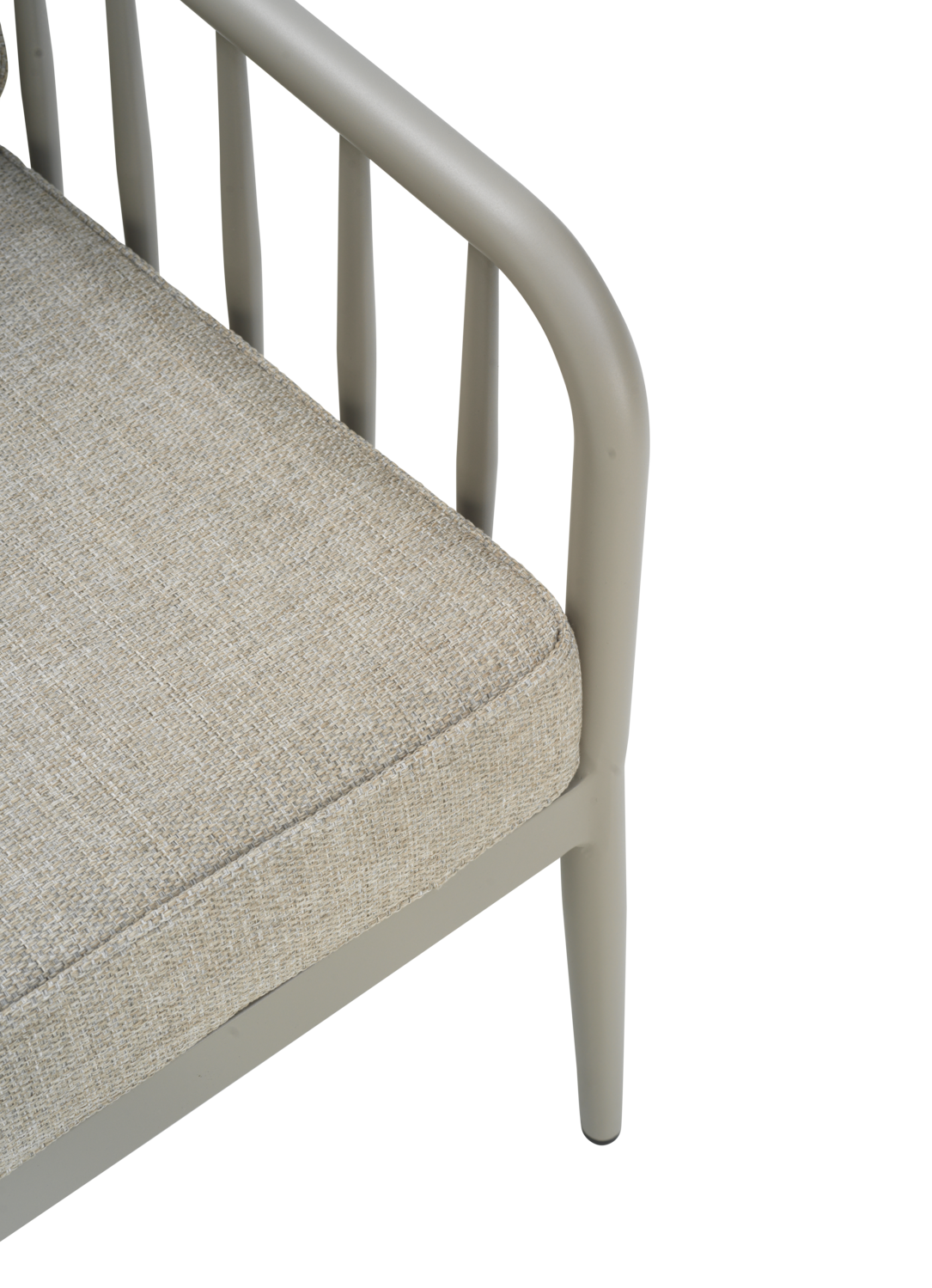 Coleville armchair Khaki/Burlap Beige