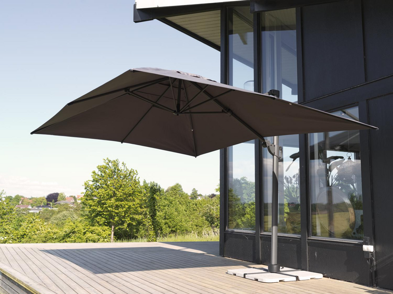 Varallo hanging parasol Anthracite/grey