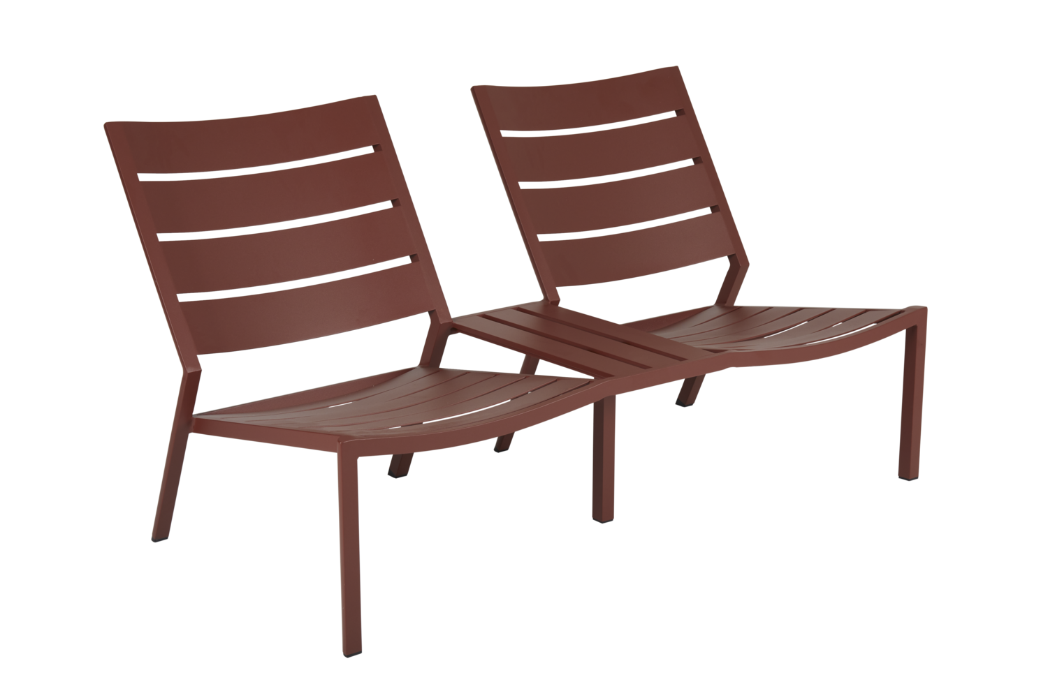 Delia loveseat Burnt paprika