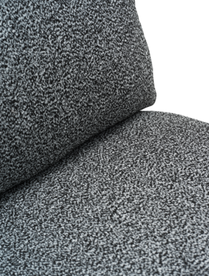 Blixt lounge chair Black/Teddy Ant