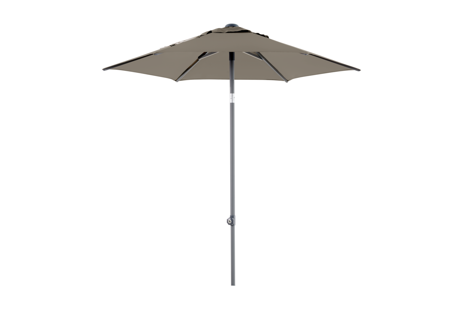Poppi parasol Anthracite/Taupe