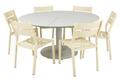 Delia dining chair Lemon