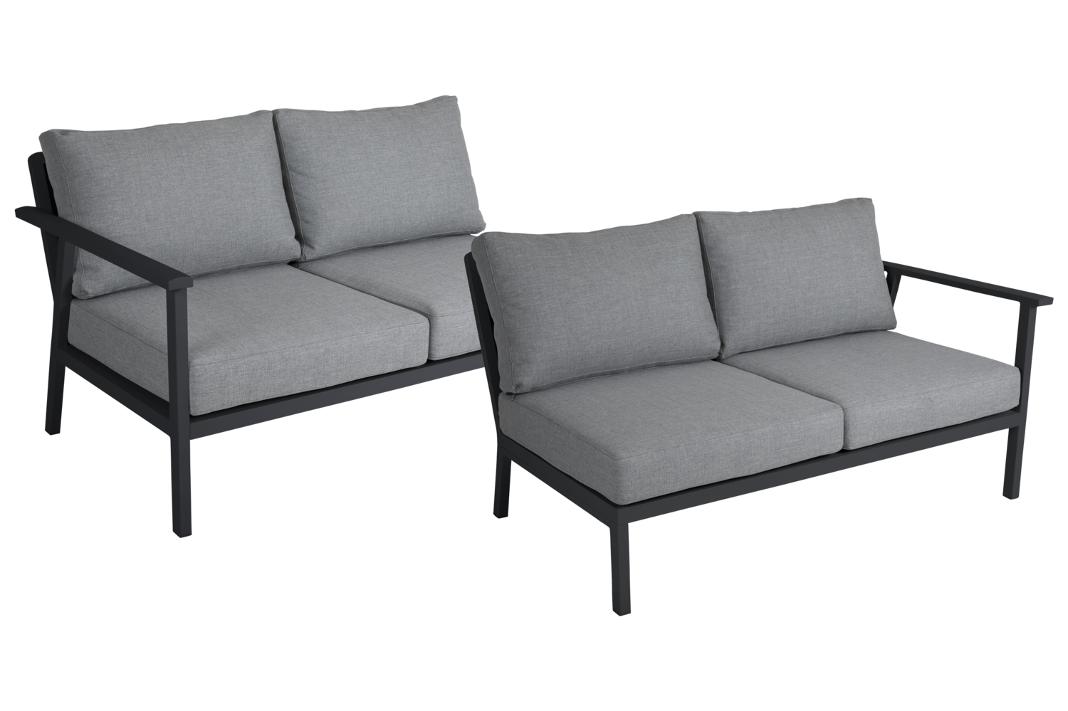 Samvaro Low end piece Anthracite/Pearl grey