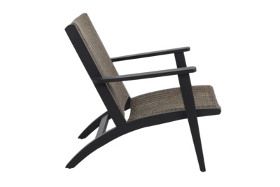 Kira lounge chair Black/rustic