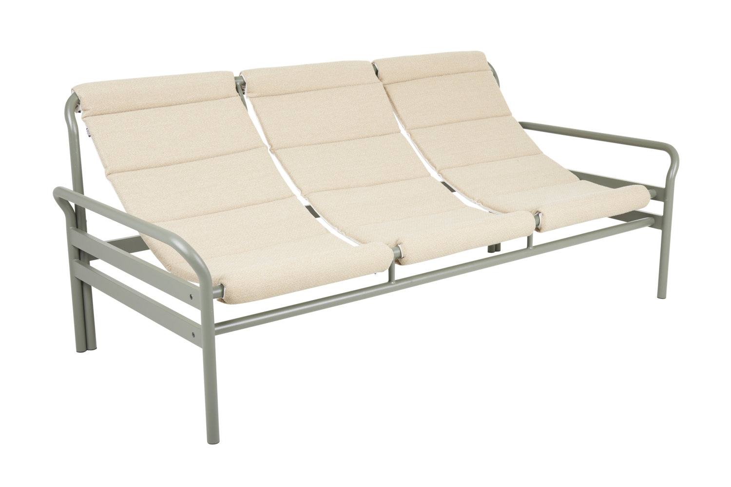 Sling 3-seater sofa Nordic Green/Barley