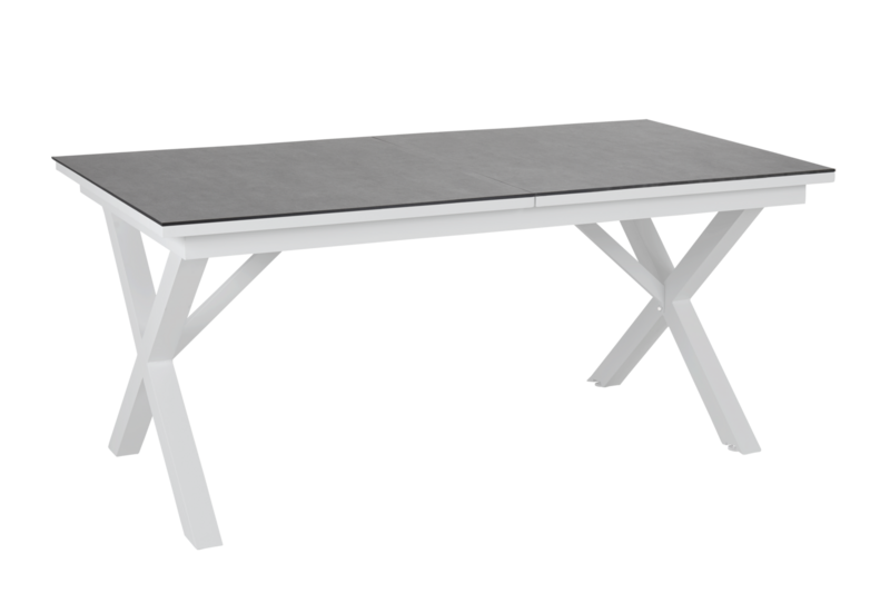 Hillmond dining table White/grey