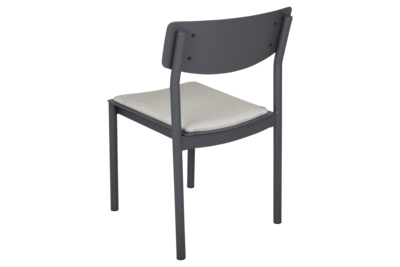Gusty dining chair Anthracite/ash