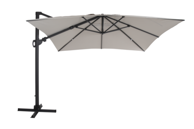 Varallo hanging parasol Anthracite/khaki