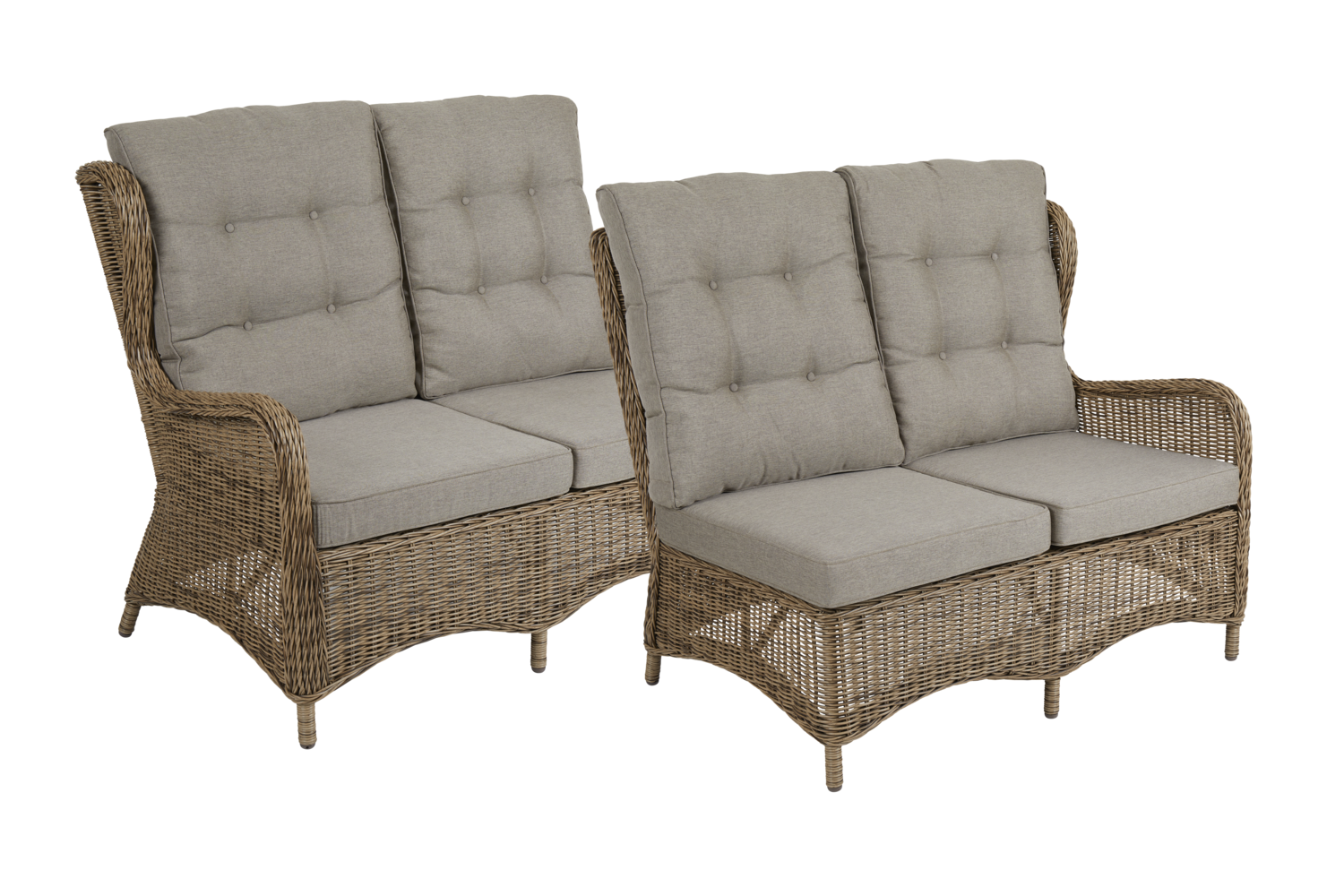 Rosita end piece Natural colored/beige