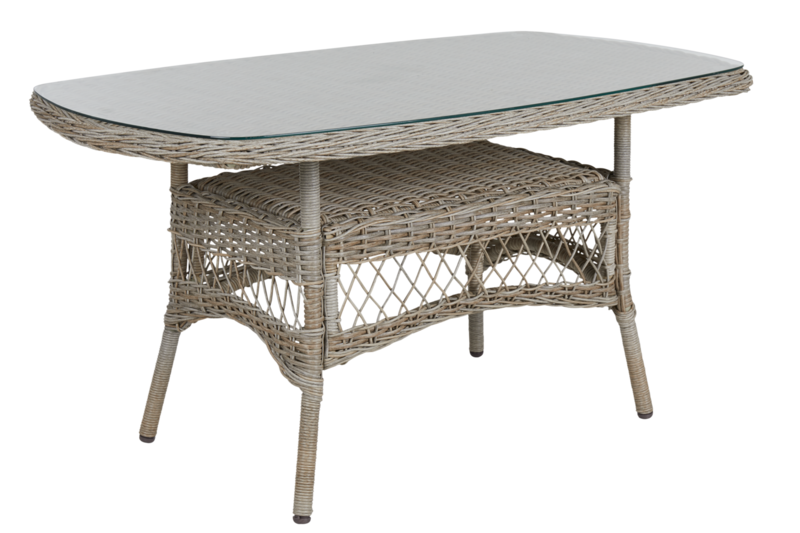 Kamomill dining table Beige/beige