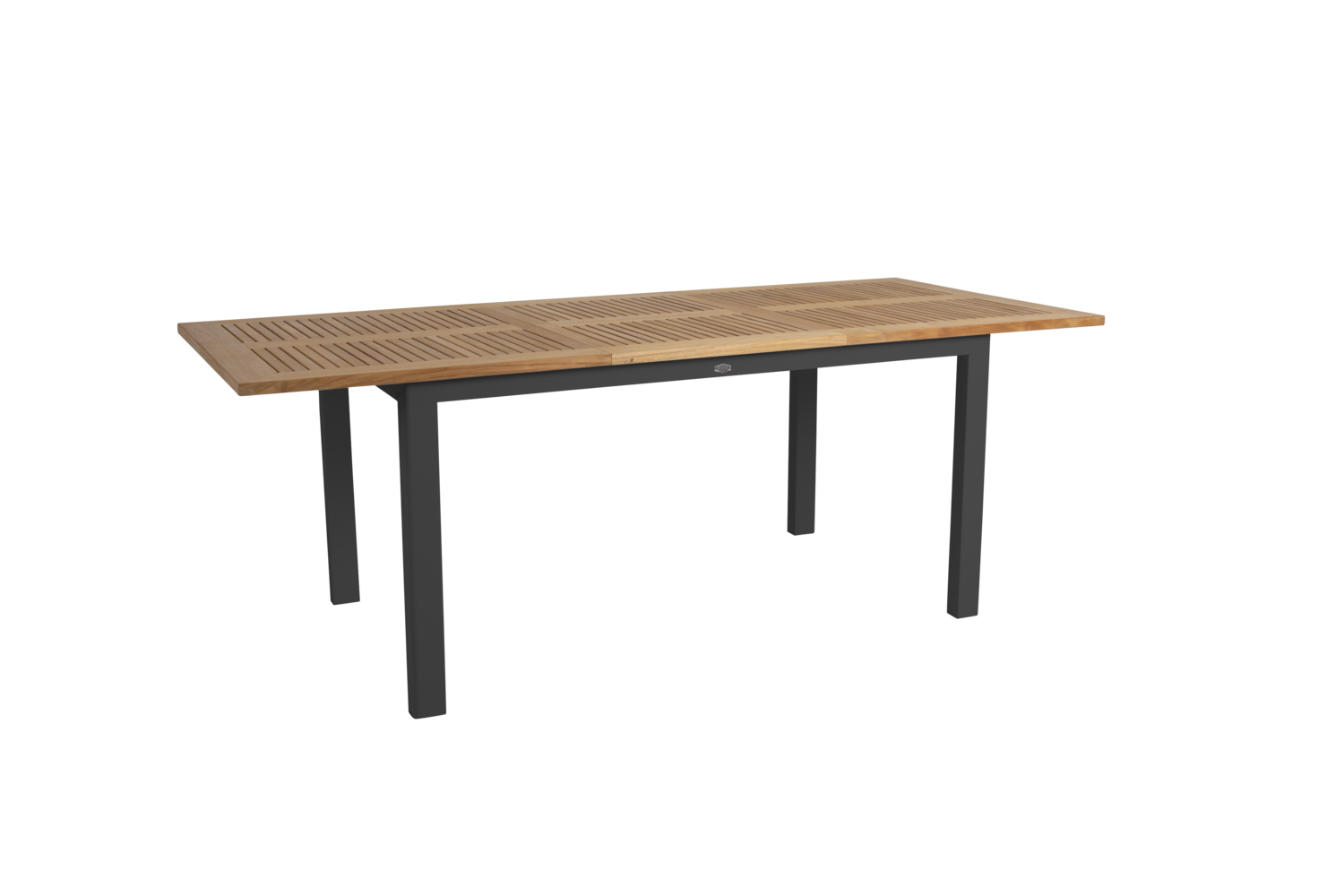Lyon dining table Black/teak