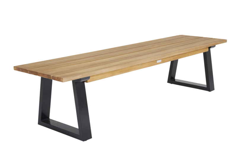 Laurion bench Black/teak