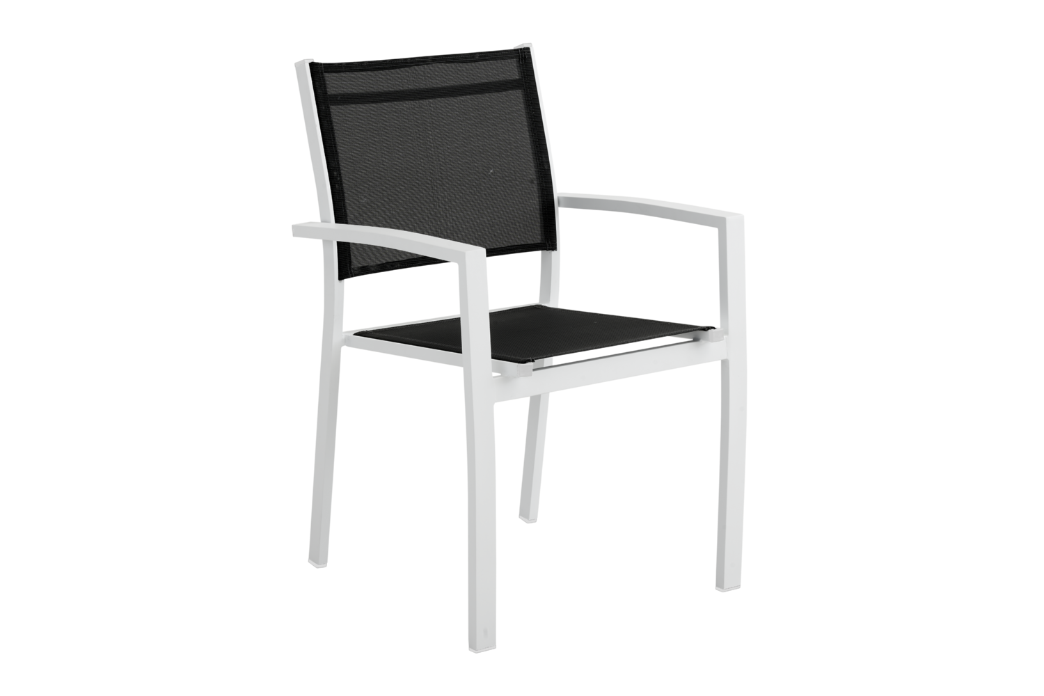 Rana armchair White/black