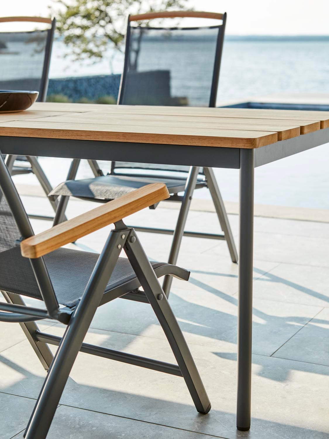 Andy position chair Anthracite/Anthracite