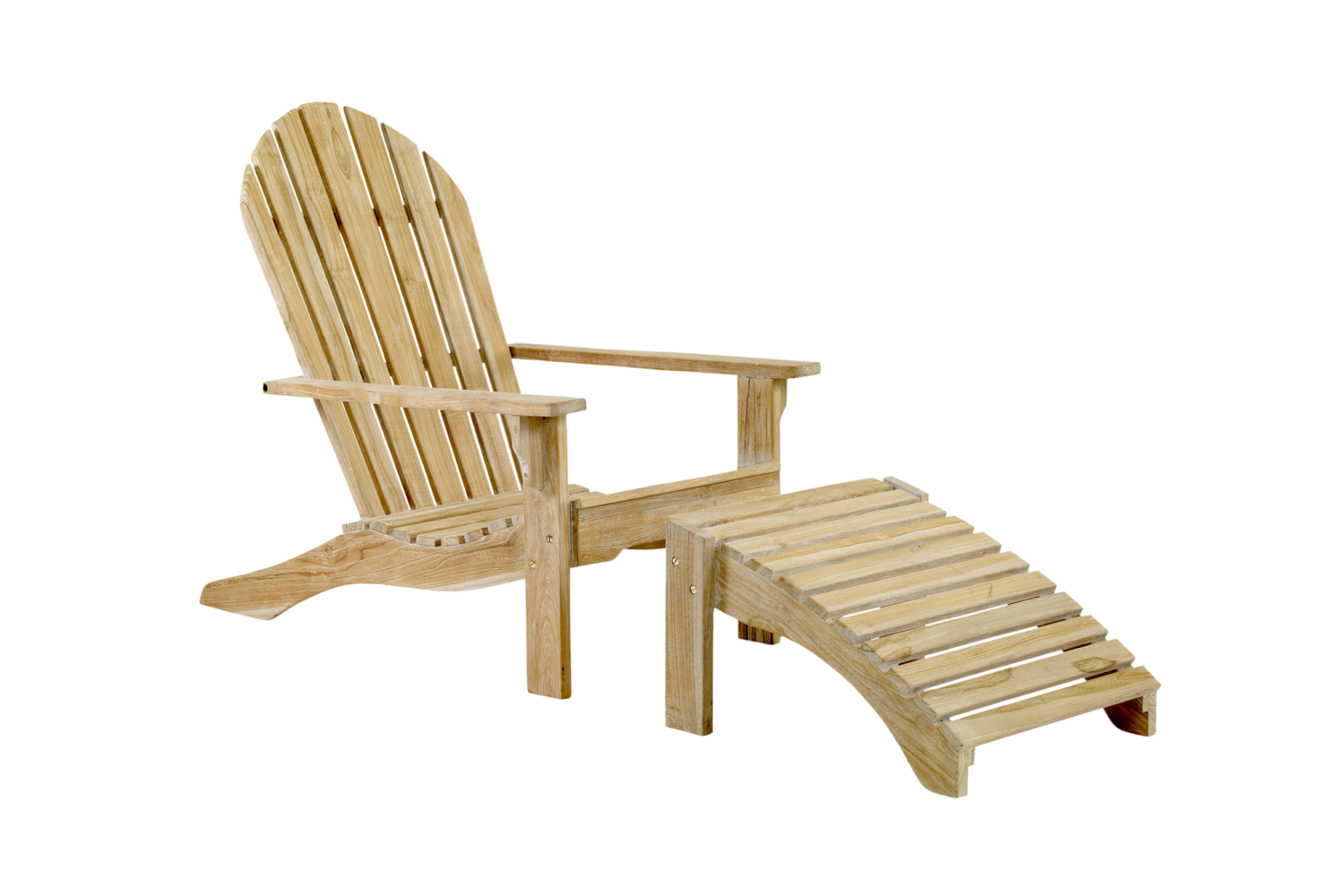 Opal deckchair White pigmented