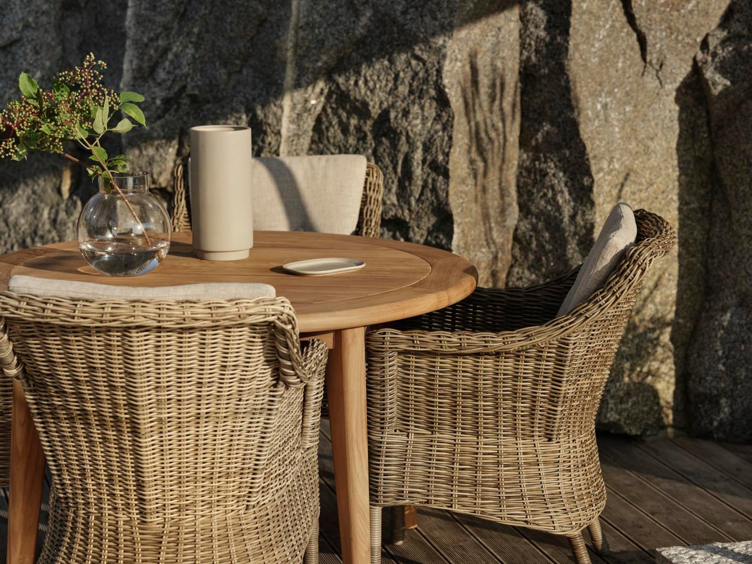 Lenora armchair Rustic/Sand