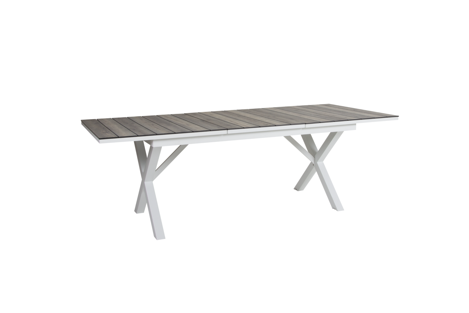 Hillmond dining table White/Natural wood