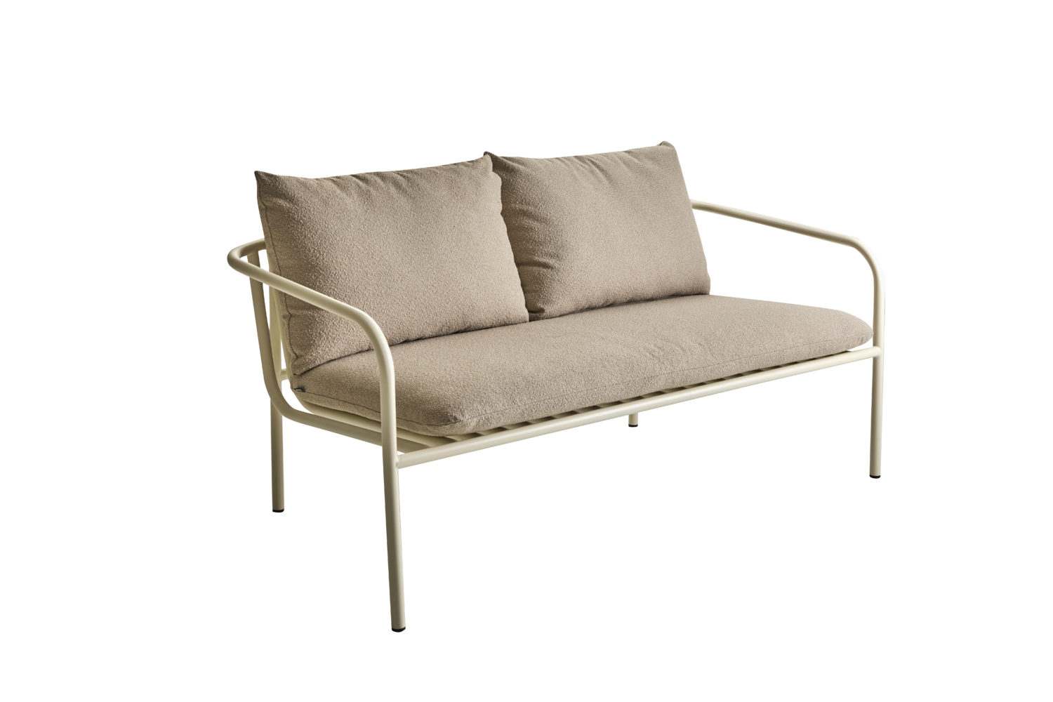 Bendt 2-seater sofa Pearl White/Teddy Beige