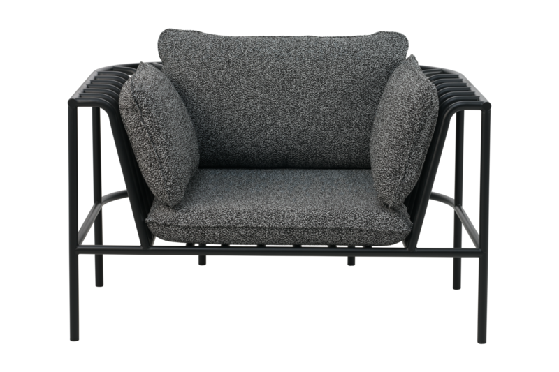 Collier armchair Black/Teddy Ant