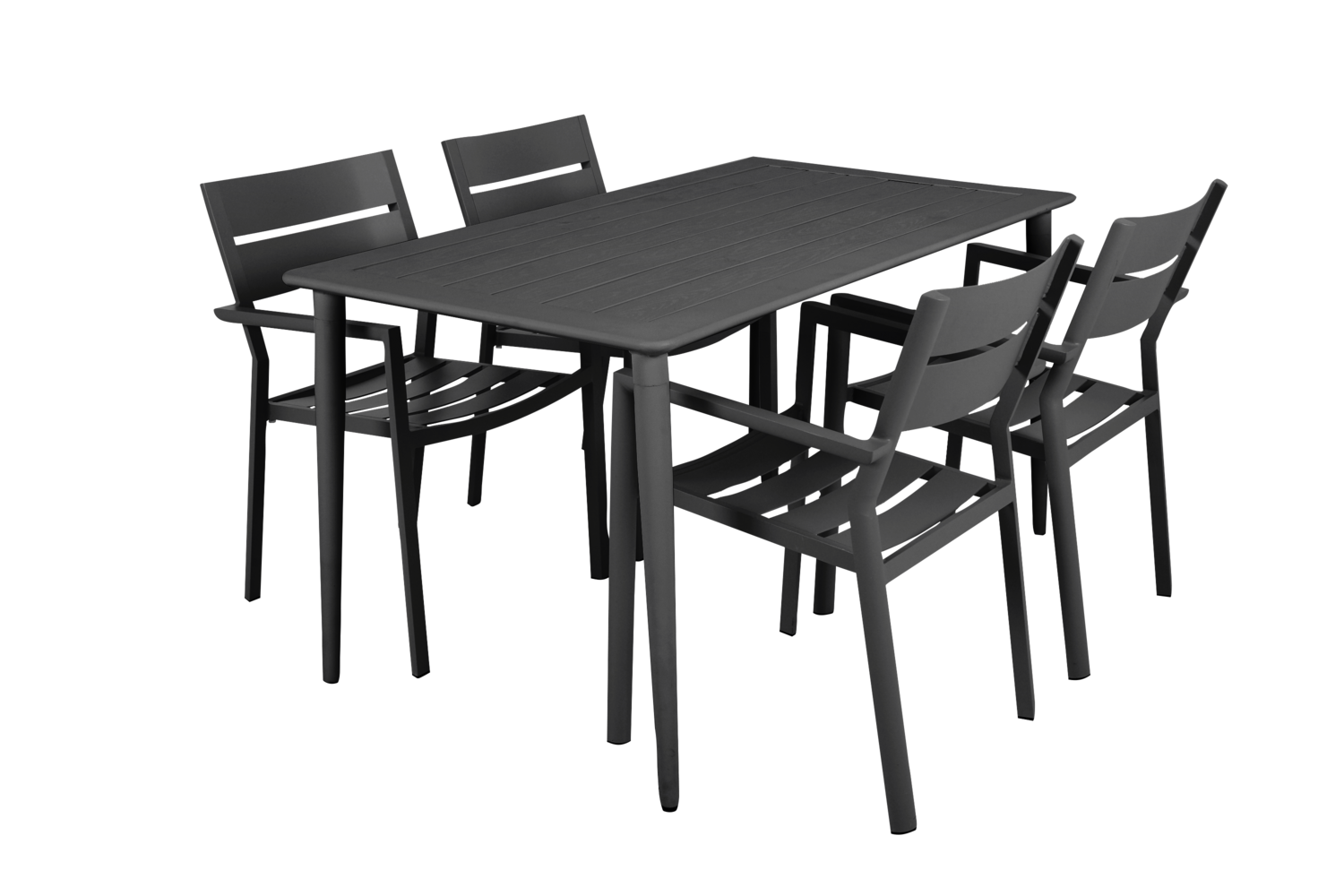 Delia armchair Anthracite