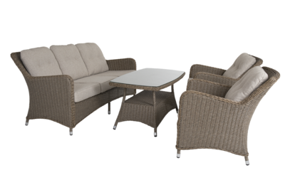 Hornbrook sofa group with table