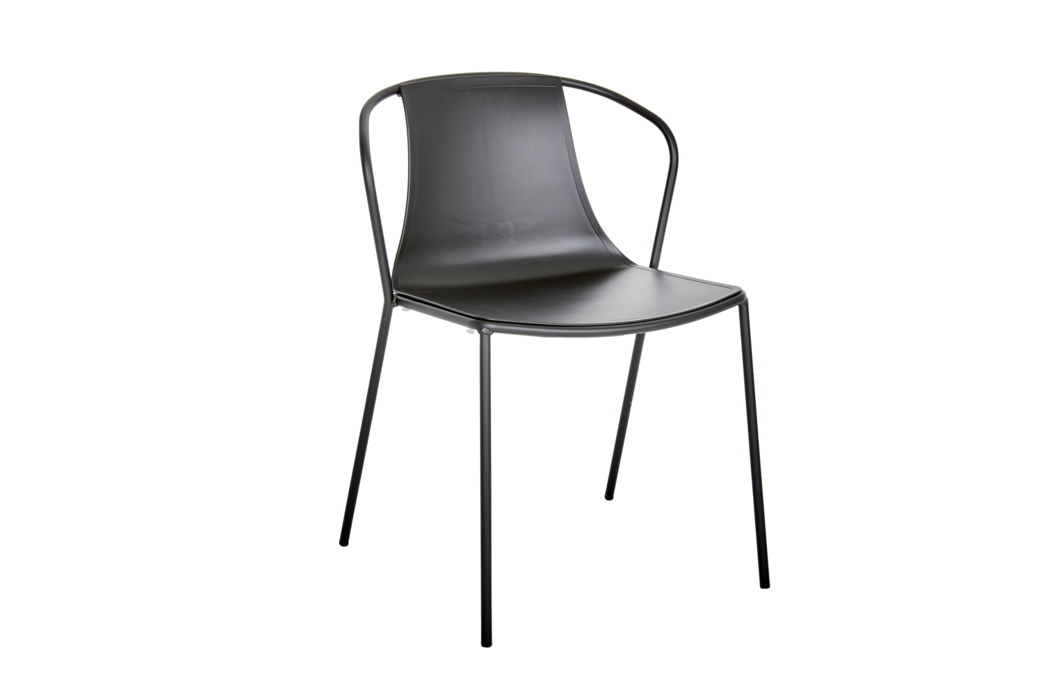 Kasia dining chair Black/black