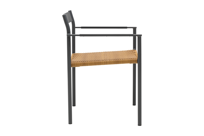 DK dining chair Anthracite/Natur