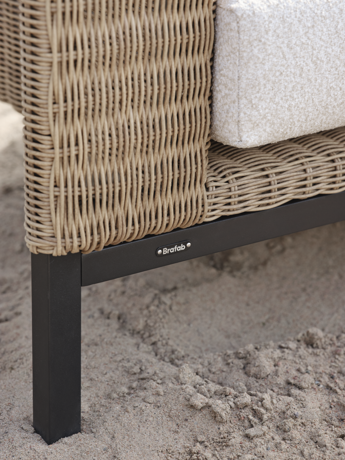 Shell 2,5-seater sofa Rustic/Teddy Rice