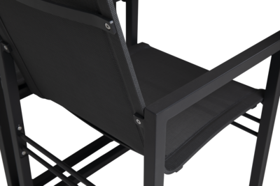 Vevi dining chair Black/black