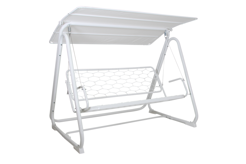 Metz garden swing White