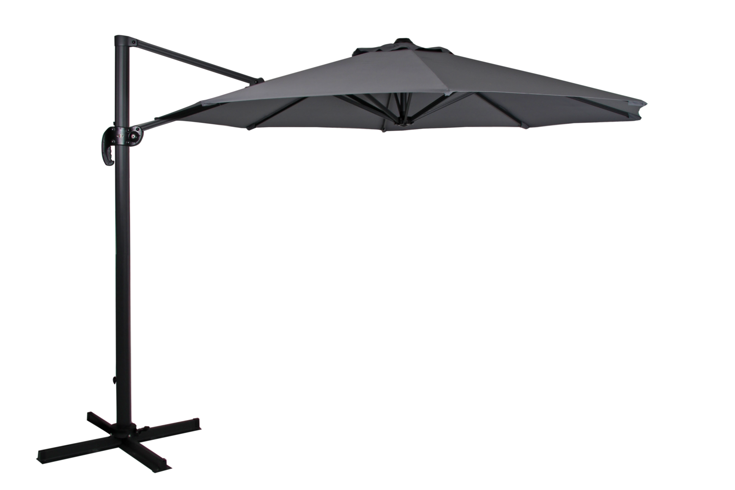 Linz hanging parasol Anthracite/Grey