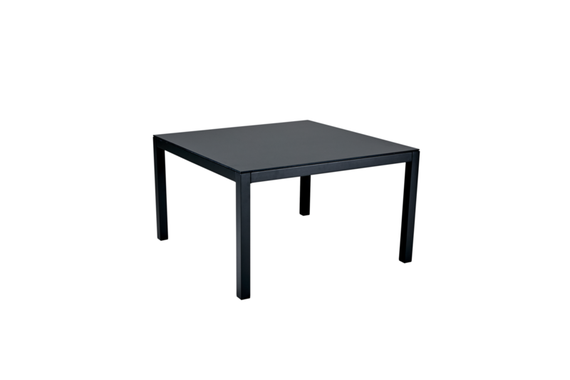 Rana coffee table Silver/black