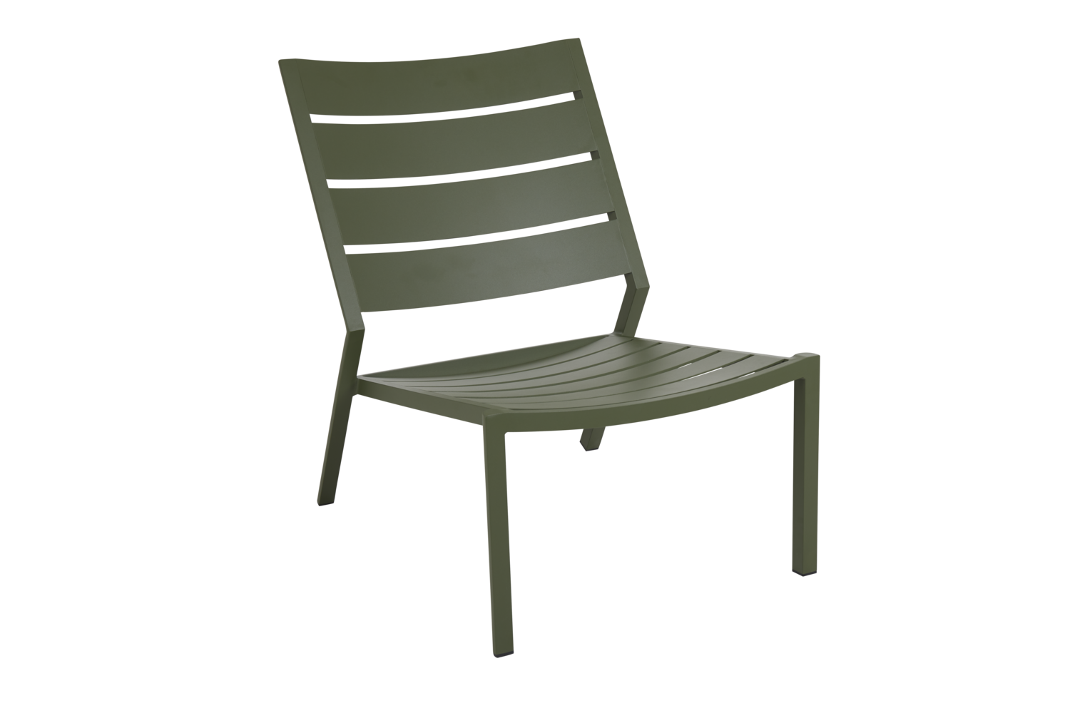 Delia lounge chair Moss green