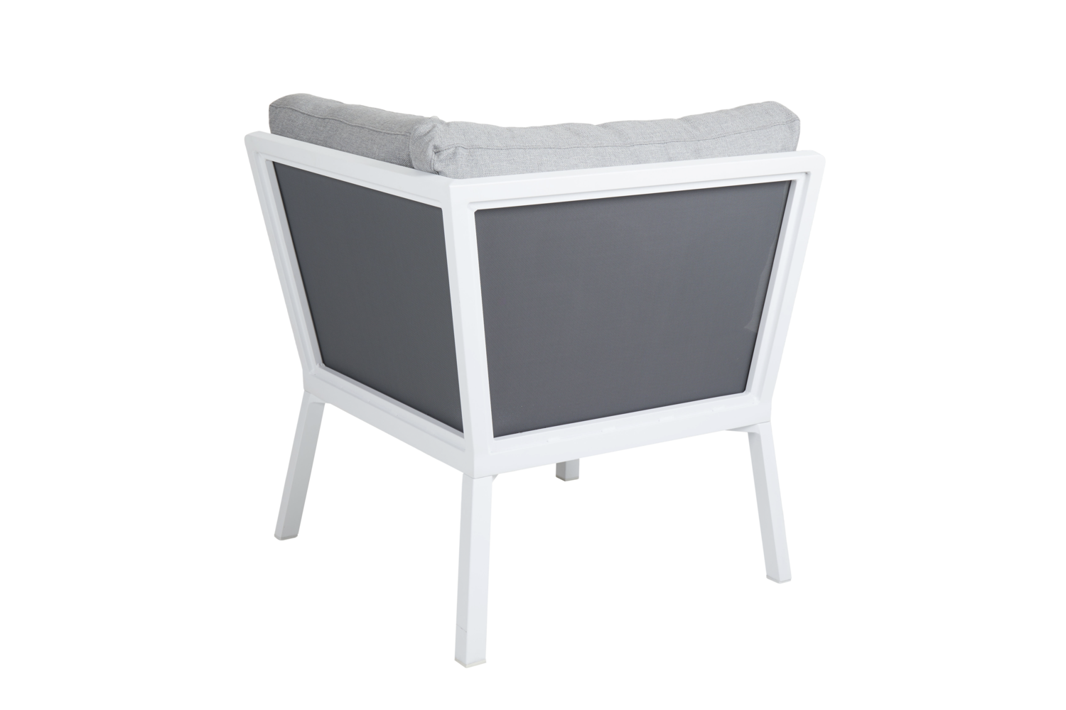 Samvaro High corner White/Pearl grey