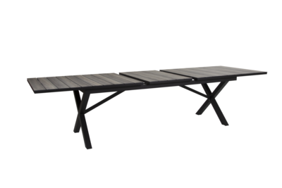 Hillmond dining table Black/Natural wood