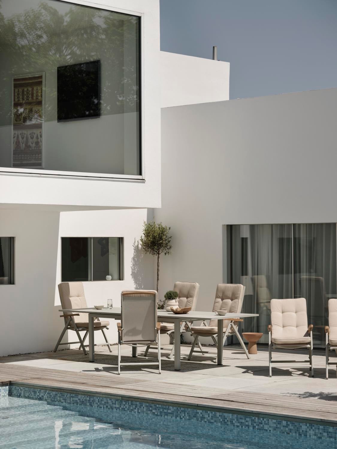 Andy position chair Light Grey/Off-White