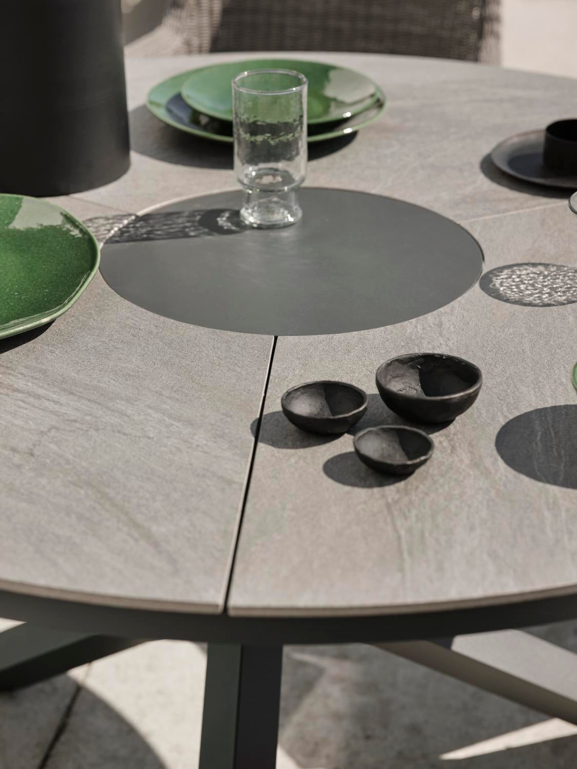Kenora dining table Anthracite/Grey