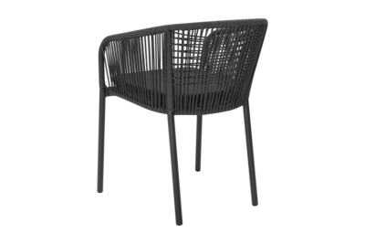 Delta armchair Black/Teddy Black
