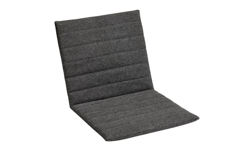 Gotland connected seat/back cushion Black