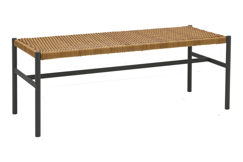 DK bench Anthracite/Natur
