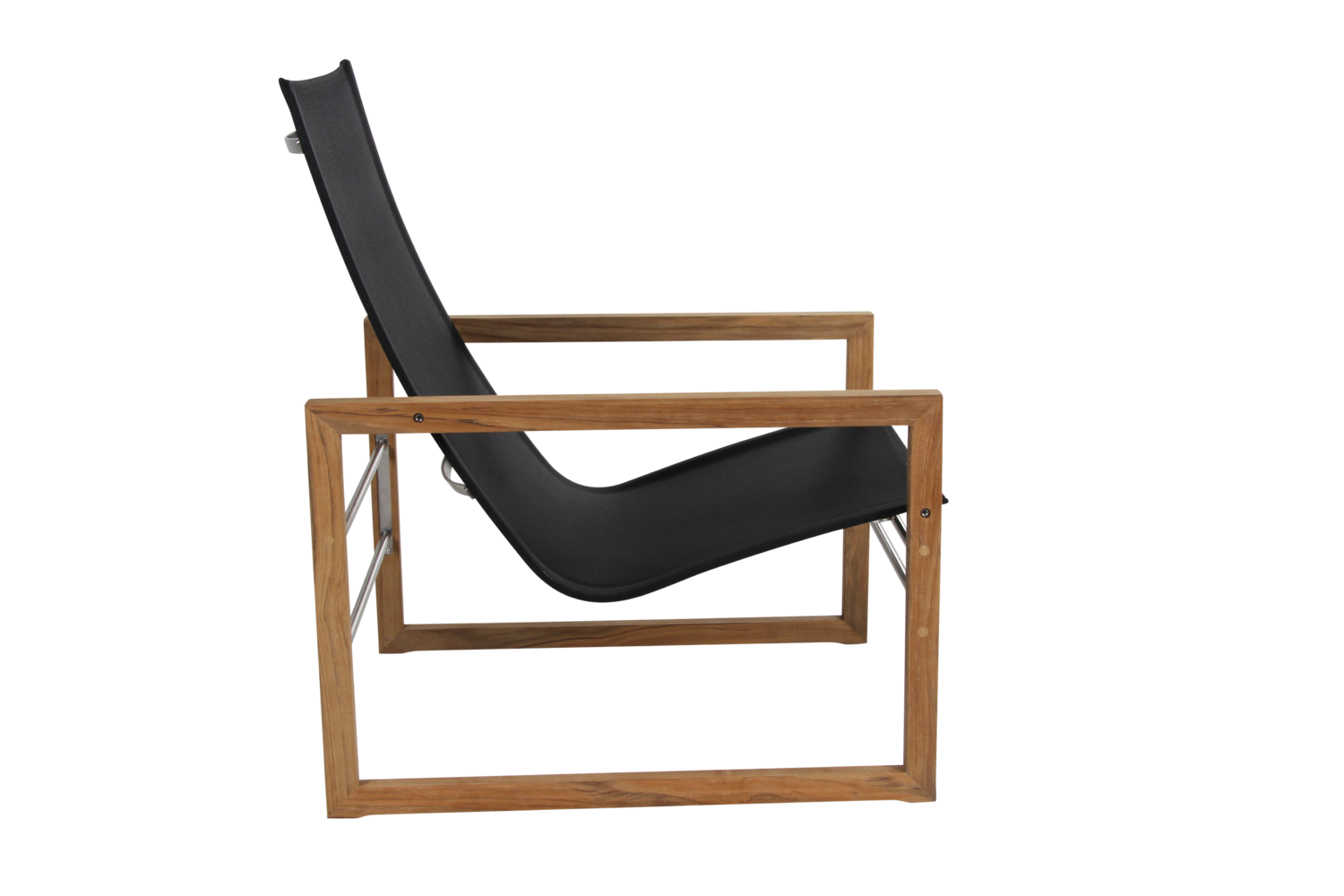Vevi armchair Natural colored/black