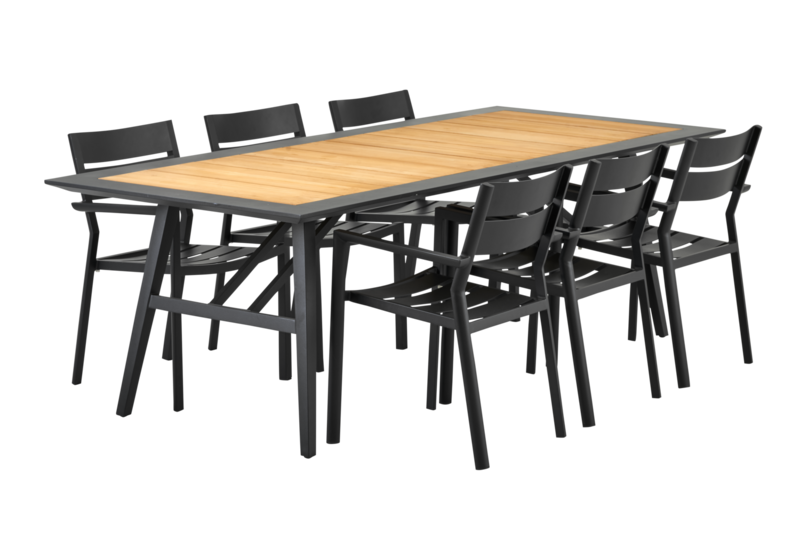 Chios dining table Black