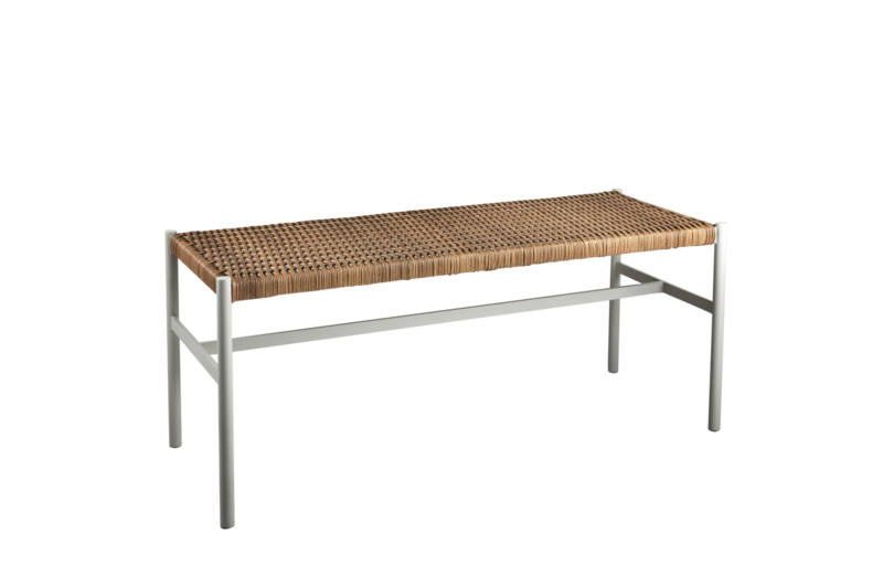 DK bench Light Grey/Natur