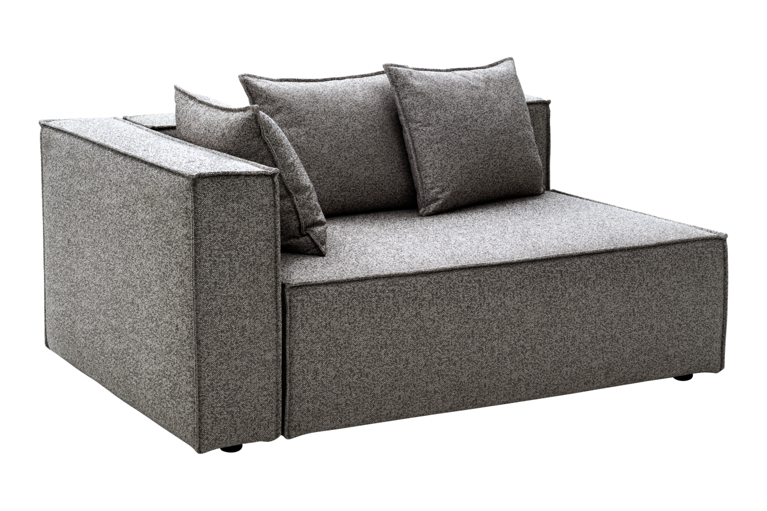 Muki end piece Smokey Grey