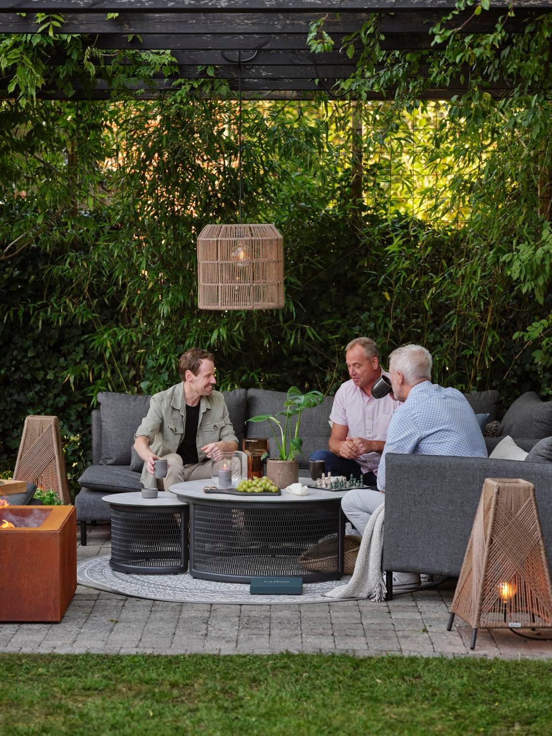 Callisto back cushion Black/Onyx