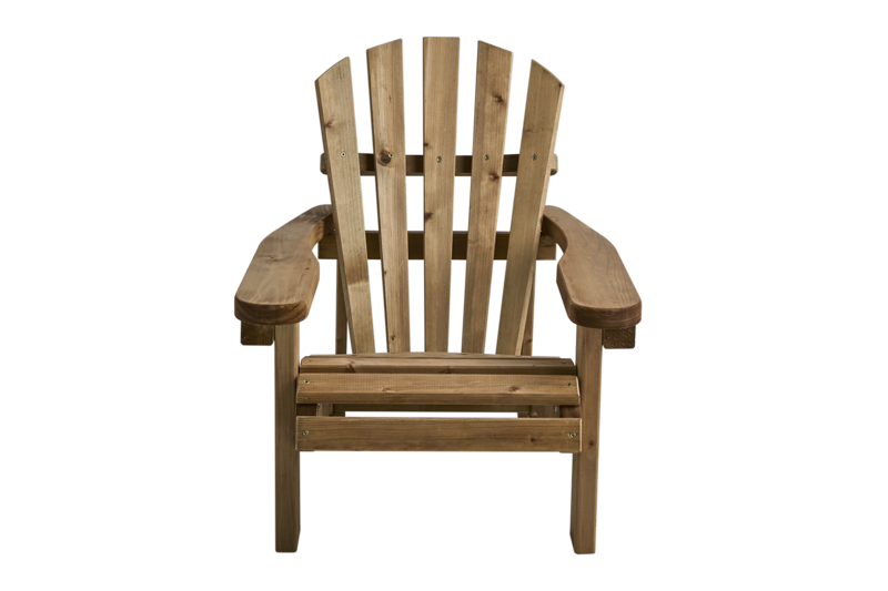 Gnarp deckchair Brown