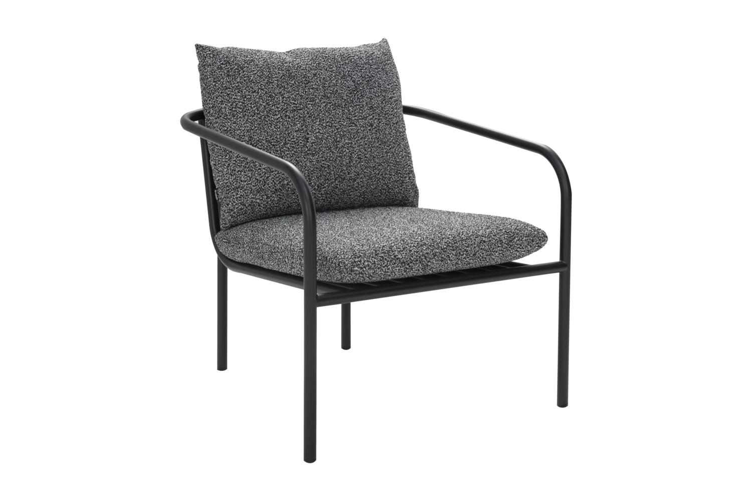 Bendt armchair Black/Teddy Ant
